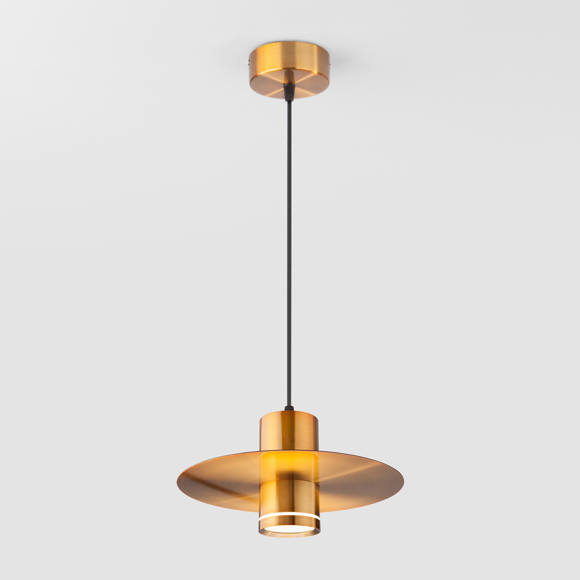 Светильник подвесной Elektrostandard Disсо 50155/1 LED бронза