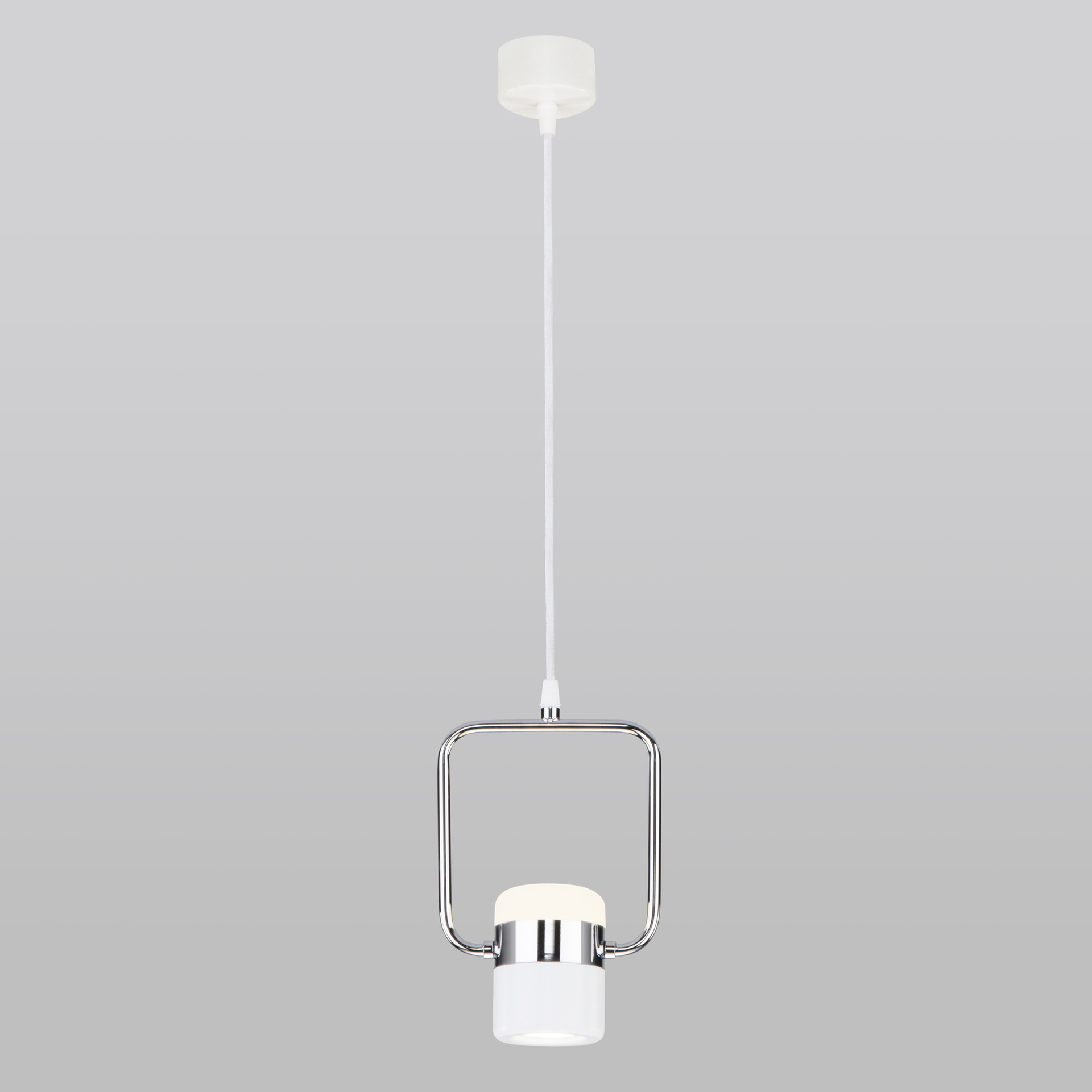 Светильник подвесной Elektrostandard Oskar 50165/1 LED хром/белый