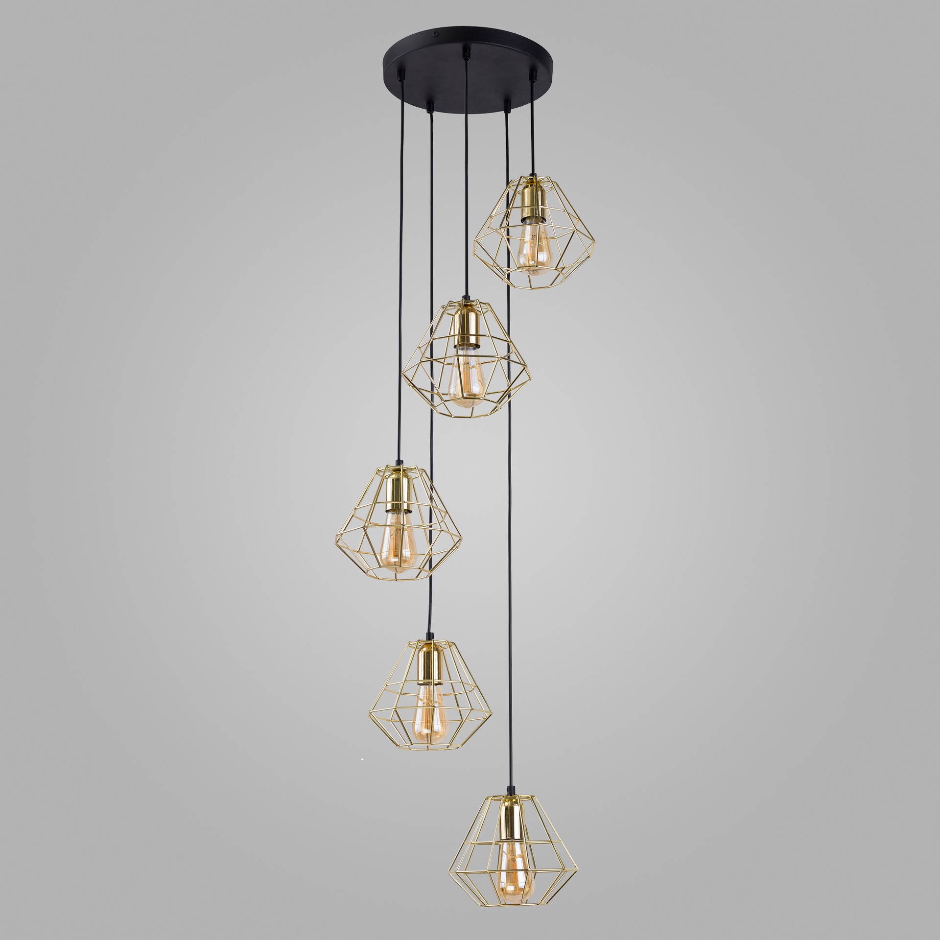 Светильник подвесной TK Lighting Diamond Gold 2576 Diamond Gold