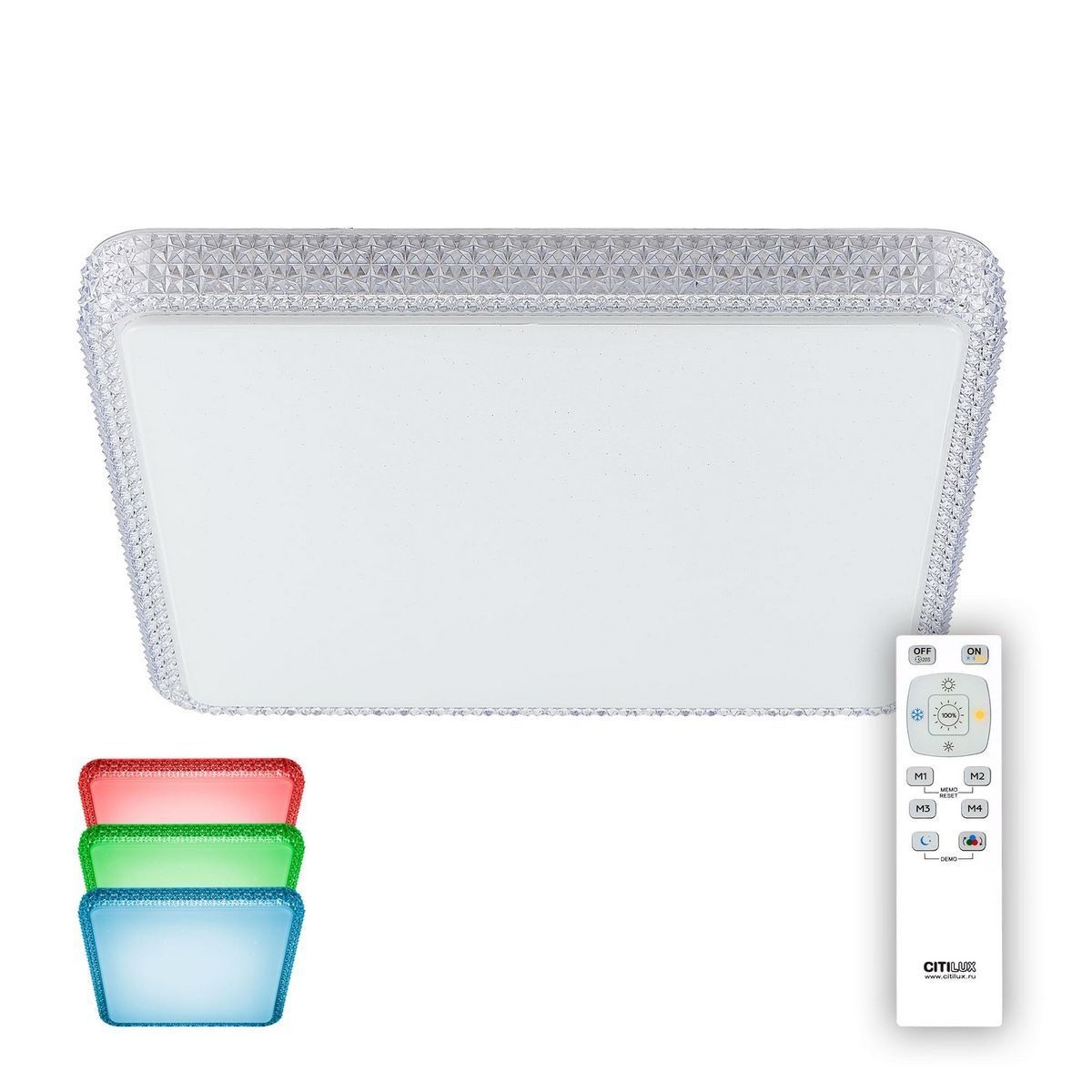 Потолочный LED светильник Citilux Альпина CL718K100RGB