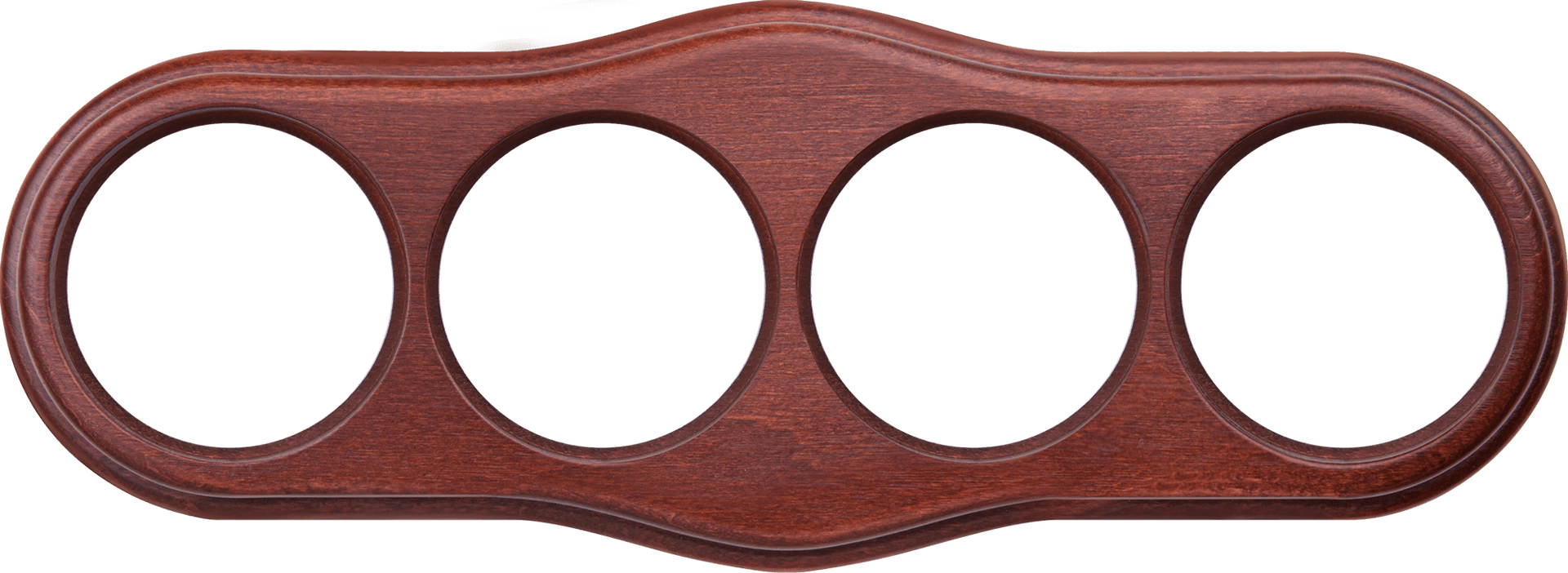 Werkel WL20-frame-04 / Рамка на 4 поста (итальянский орех)