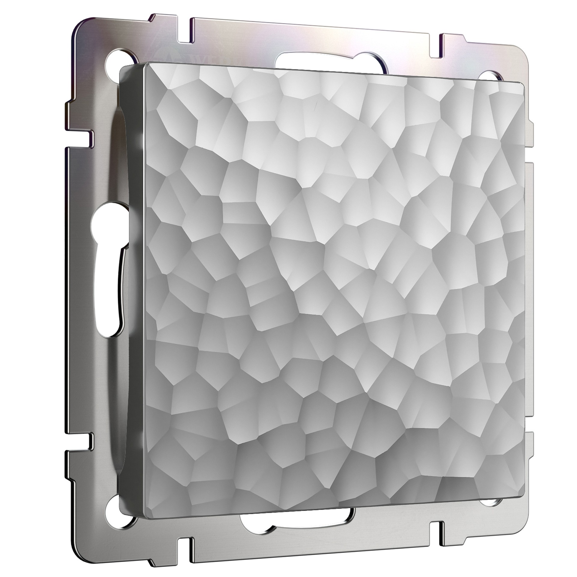 Накладка на механизм Werkel W1259206/ Заглушка (hammer серебряный)