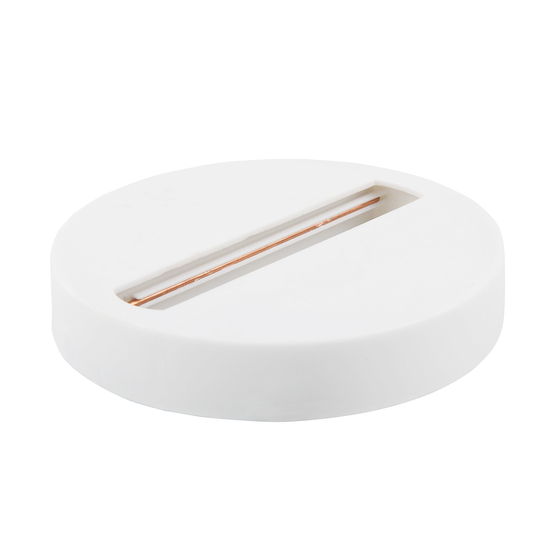 Чаша крепления Elektrostandard TRAF-1-WH / Разъем (коннектор) одноместный для однофазного трекового светильника белый