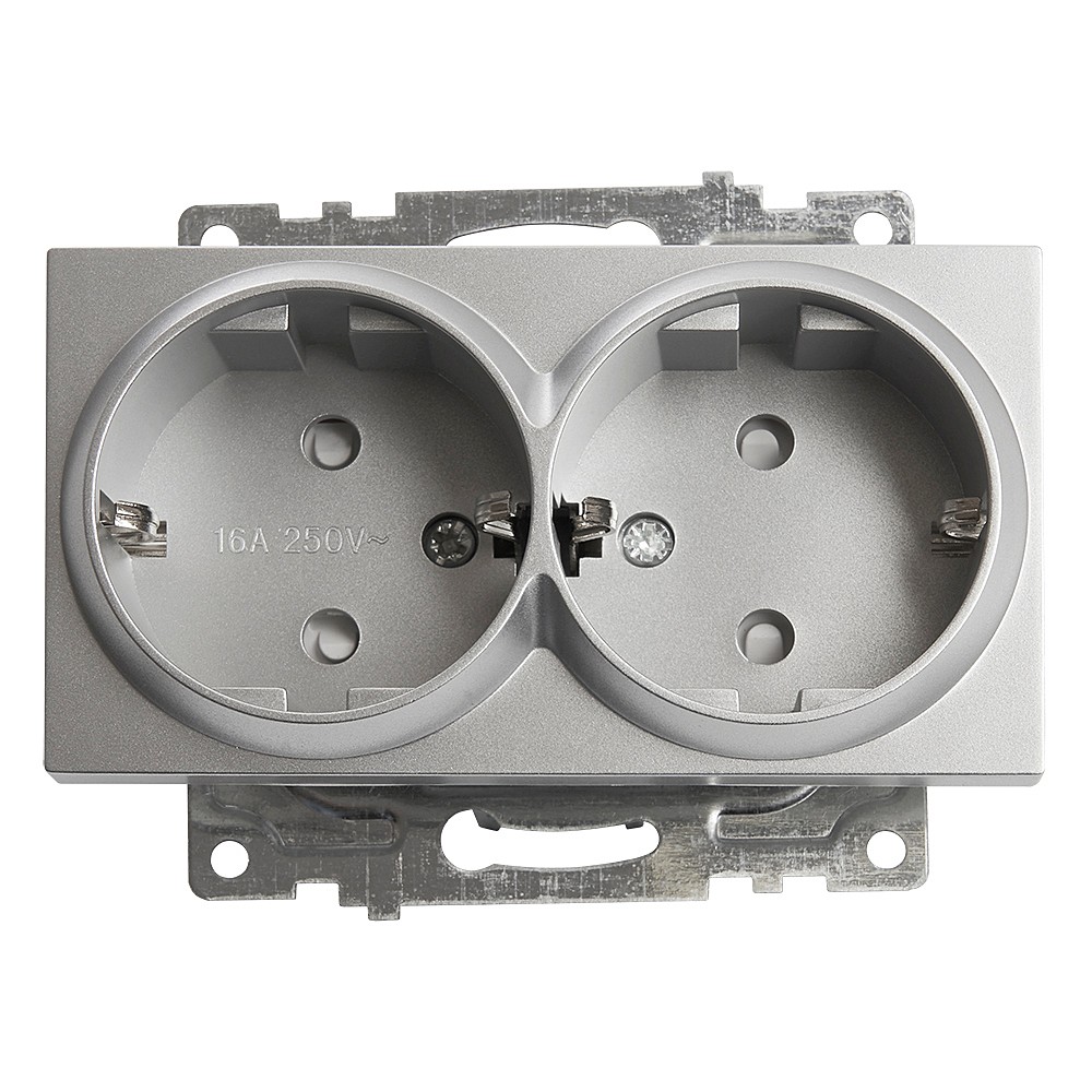 Розетка 2-местная Stekker Катрин 39584