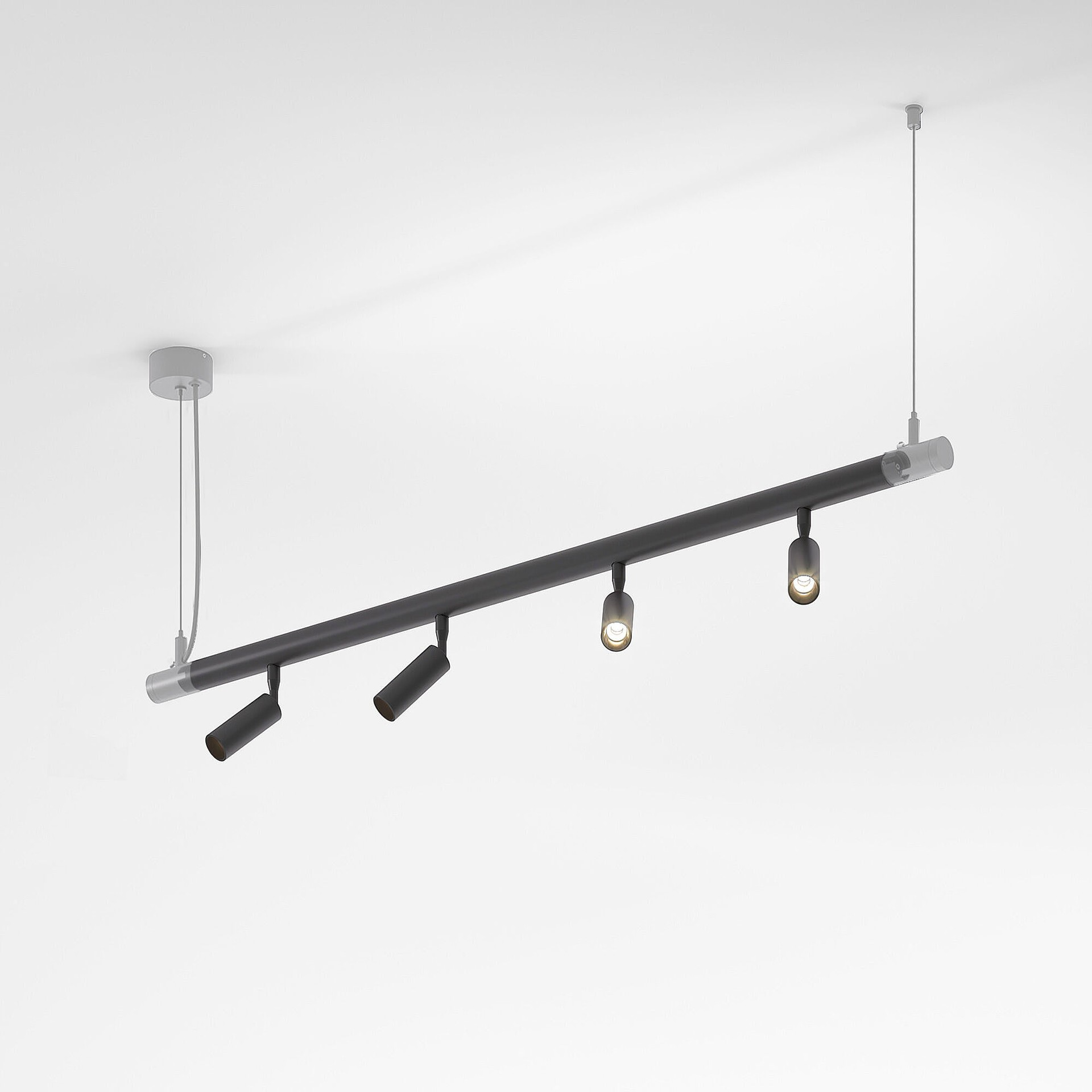 Трековый светильник Elektrostandard Module System Module System Трековый светильник 18W 3000K (черный) 85177/01