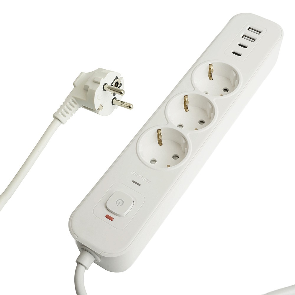 Сетевой фильтр Stekker HM21-31-02 50099