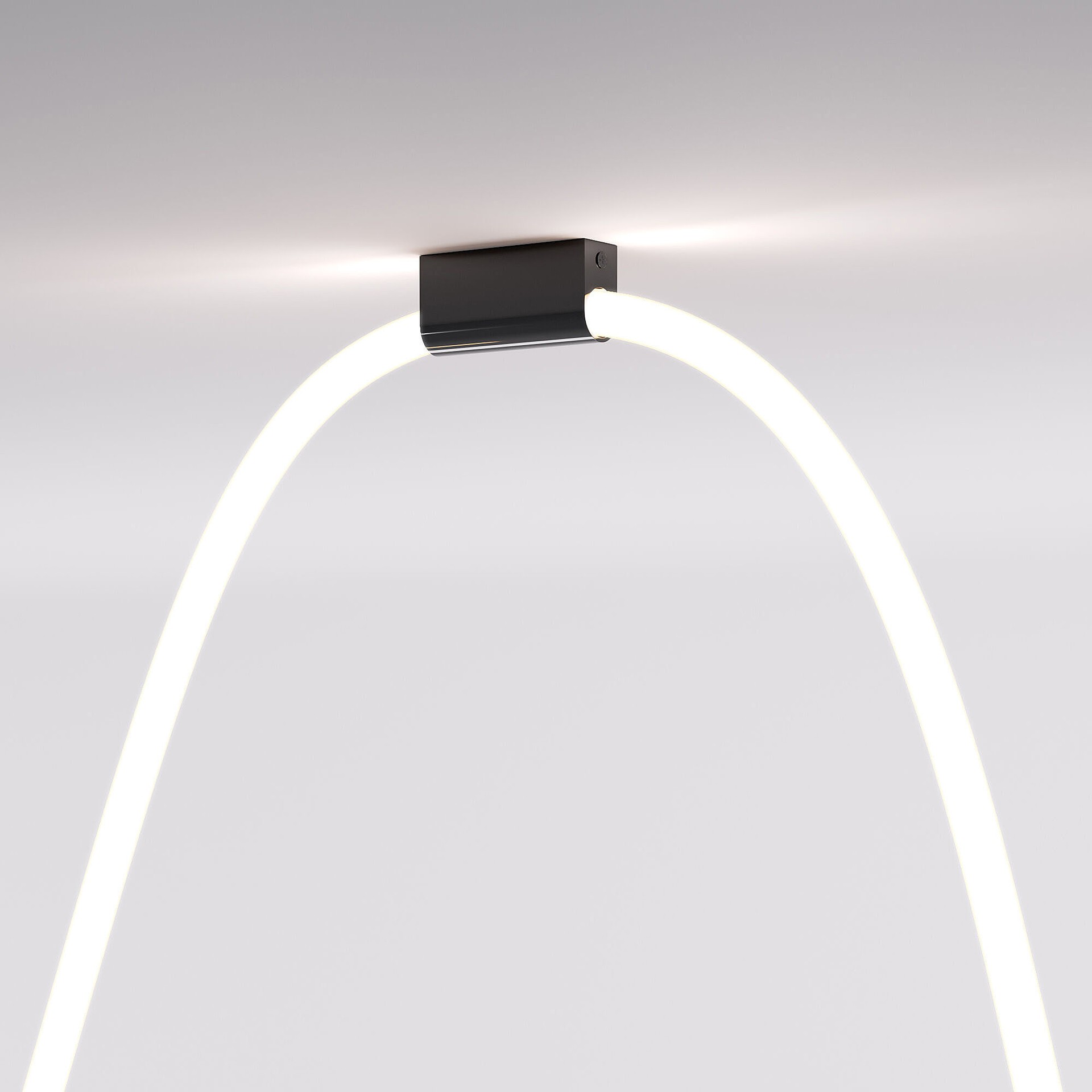 Накладное крепление для круглого гибкого неона Elektrostandard Full light Накладные крепления для круглого гибкого неона Full light черный (FL 28100)