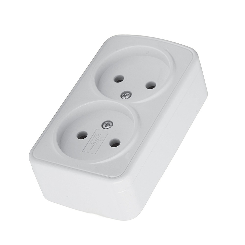 Розетка Stekker Basic 50075