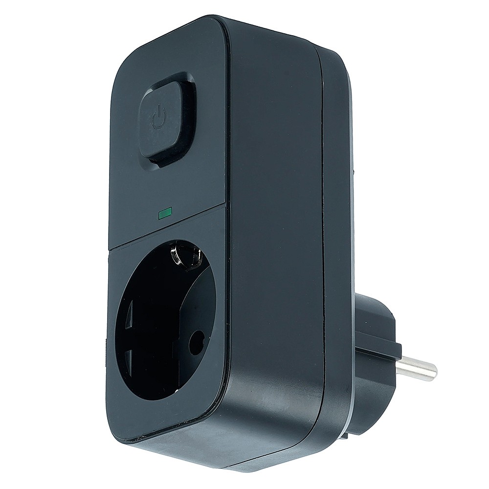 Сетевой фильтр 1-местный с/з Stekker Nova 50691