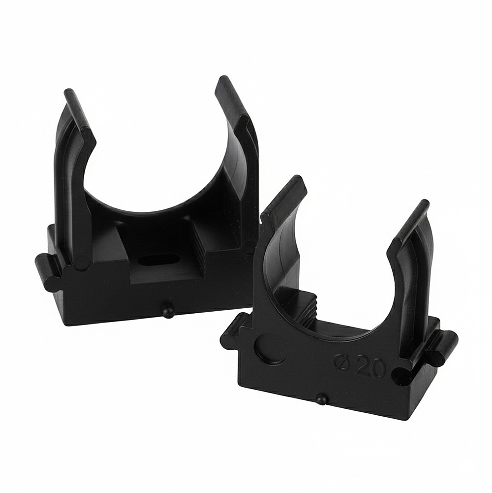 Крепеж-клипса для труб для прямого монтажа Stekker PMPH25B 50766