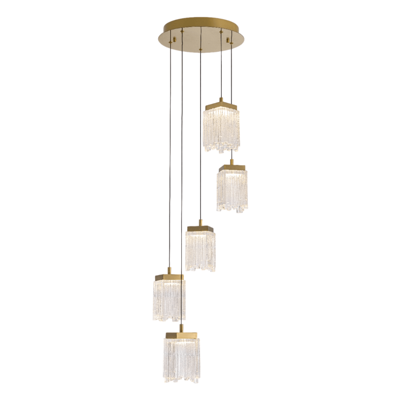 Светильник подвесной Delight Collection MD25020403 MD25020403-5A2 satin gold