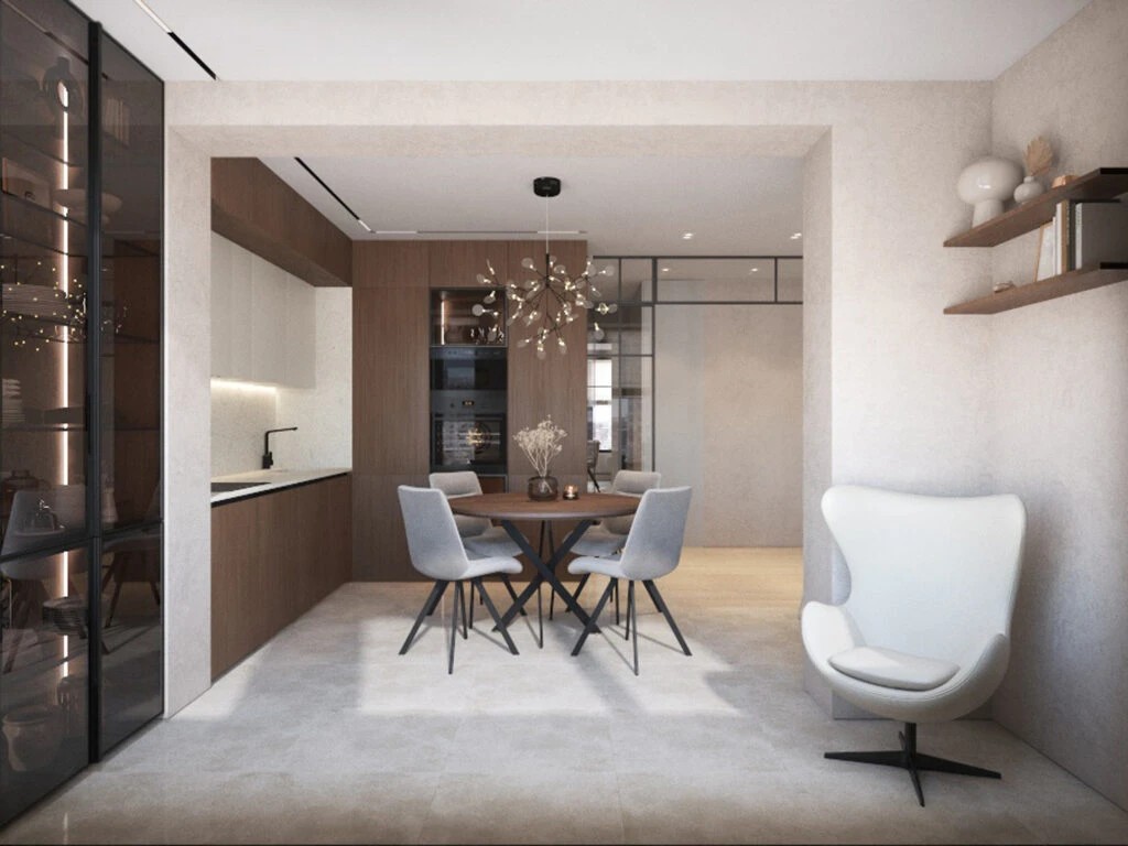 Гостиная, Кухня