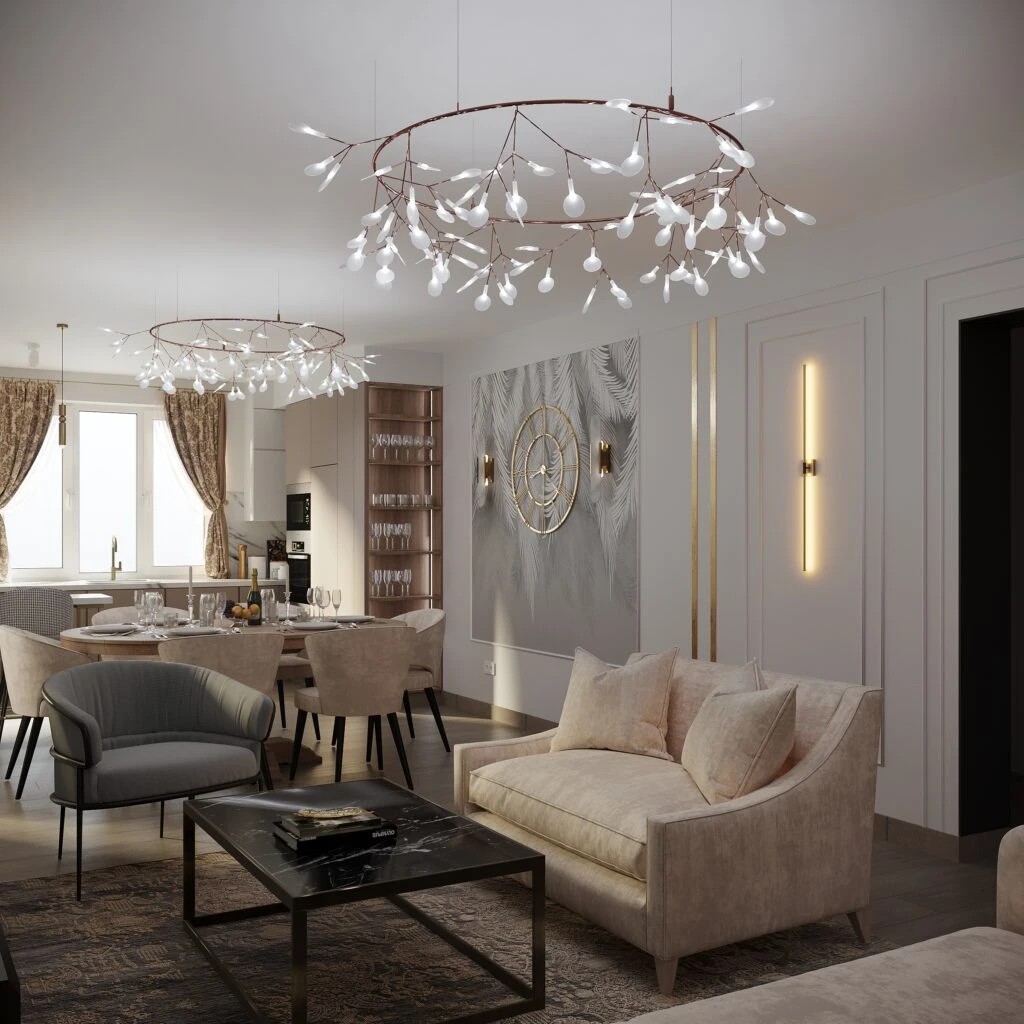 Гостиная, Кухня