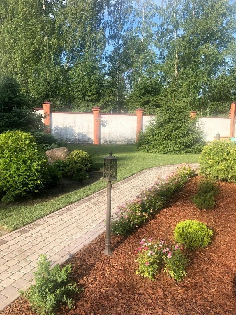 С озеленением