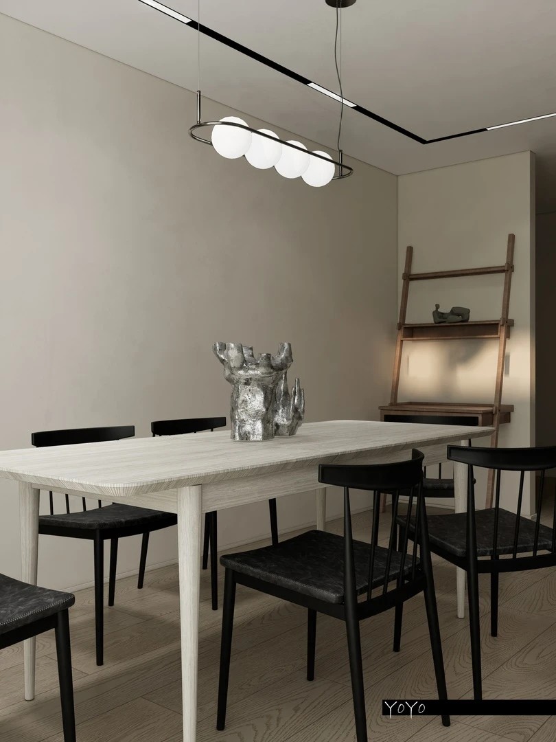 Концепт кухни-столовой в загородном доме