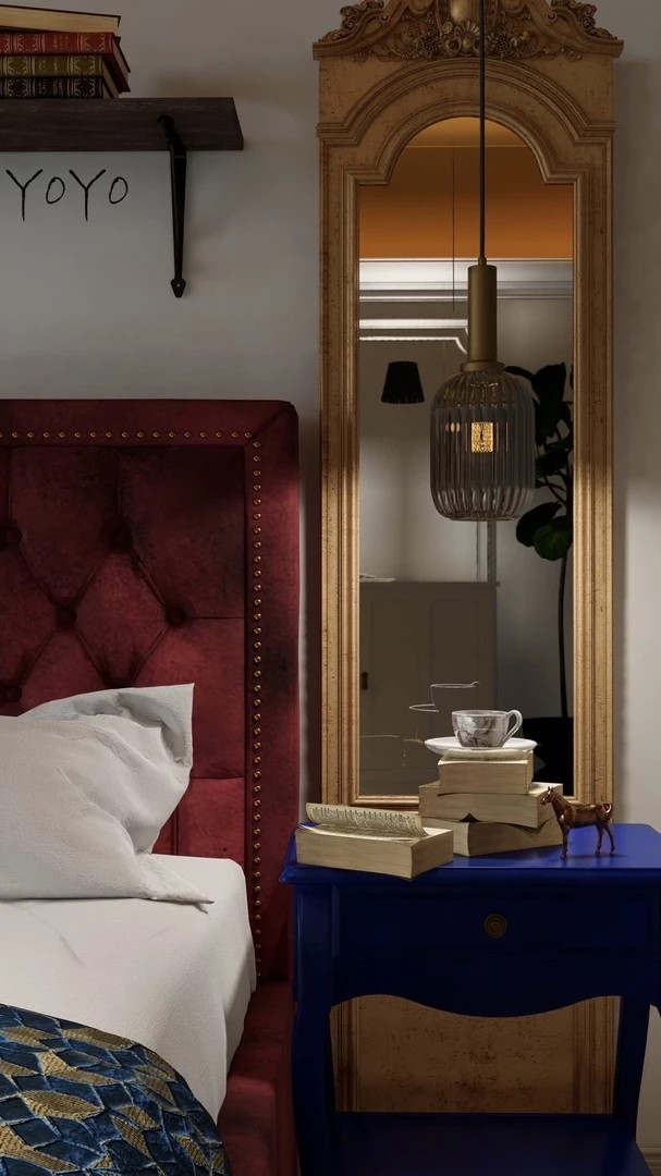 Спальня в проекте «Малоохтинский»