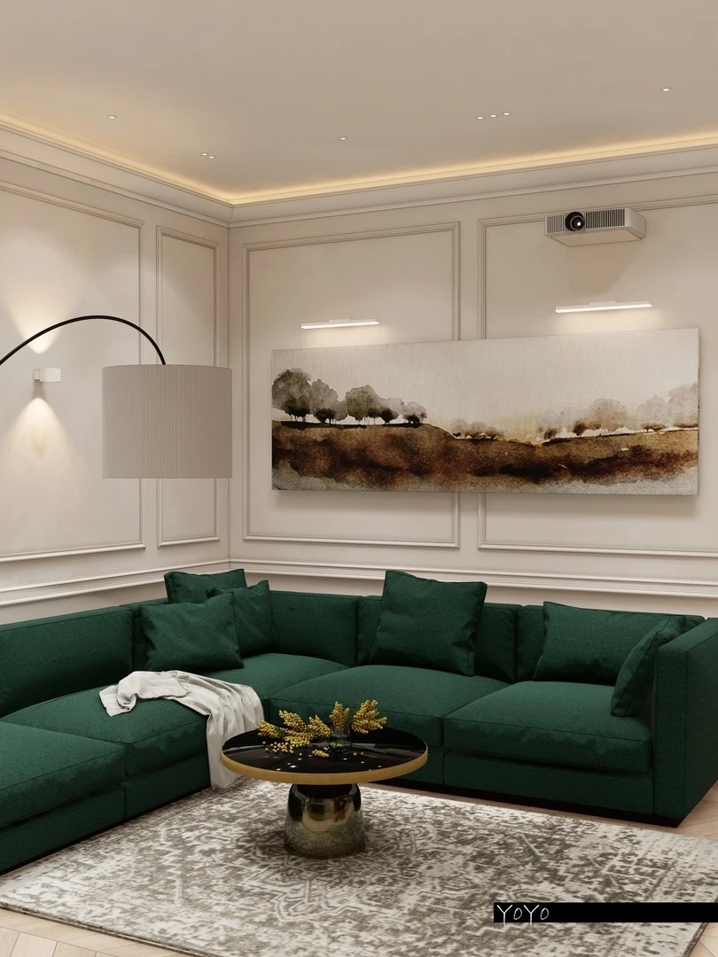 Спальня в проекте «Малоохтинский»