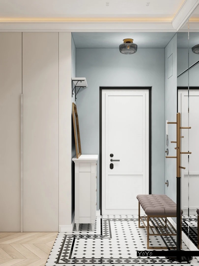 Спальня в проекте «Малоохтинский»