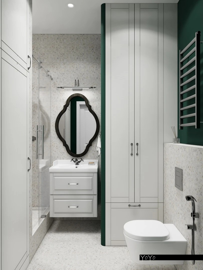 Спальня в проекте «Малоохтинский»