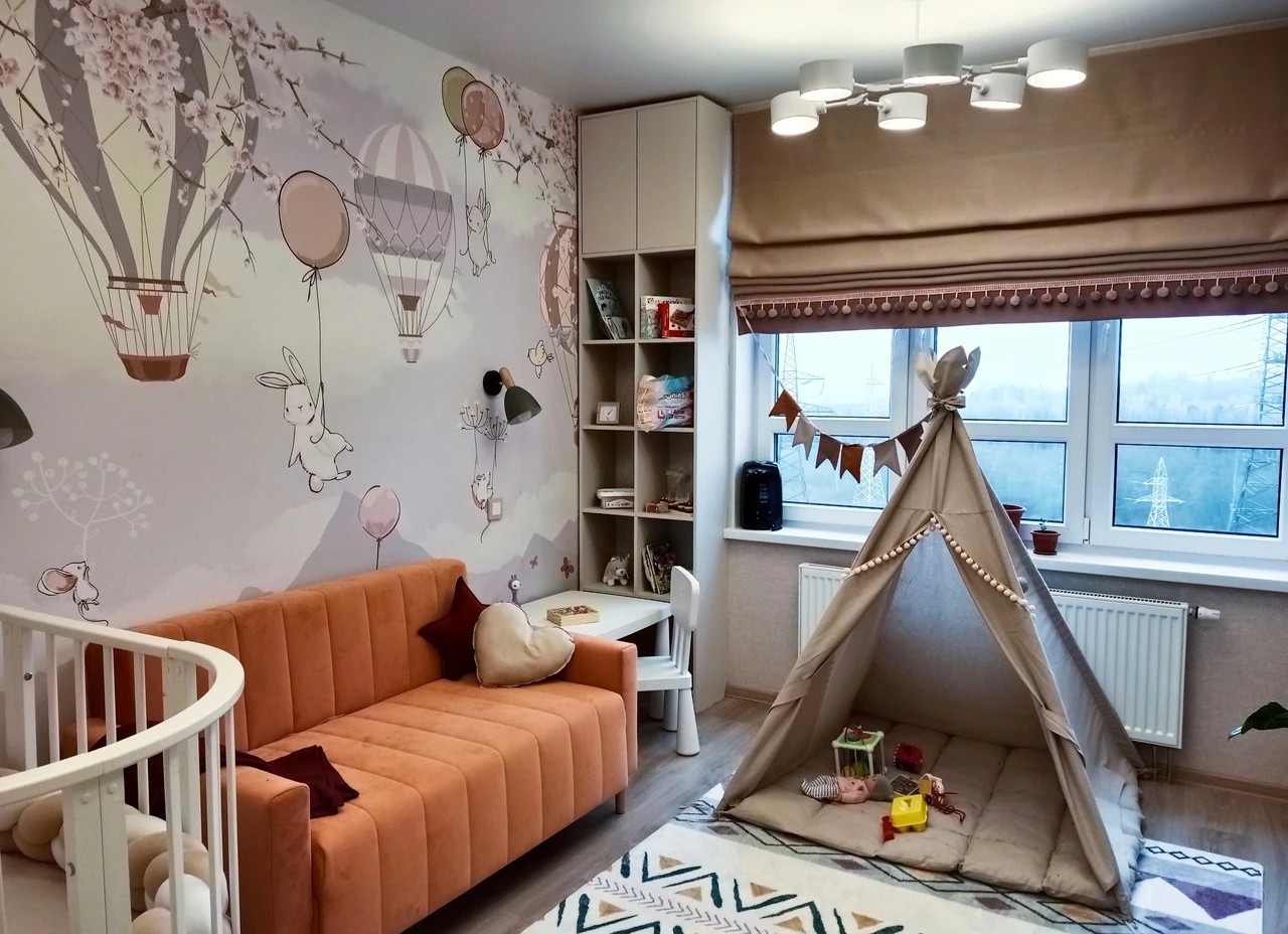 Детские комнаты для дошкольников. Совместные