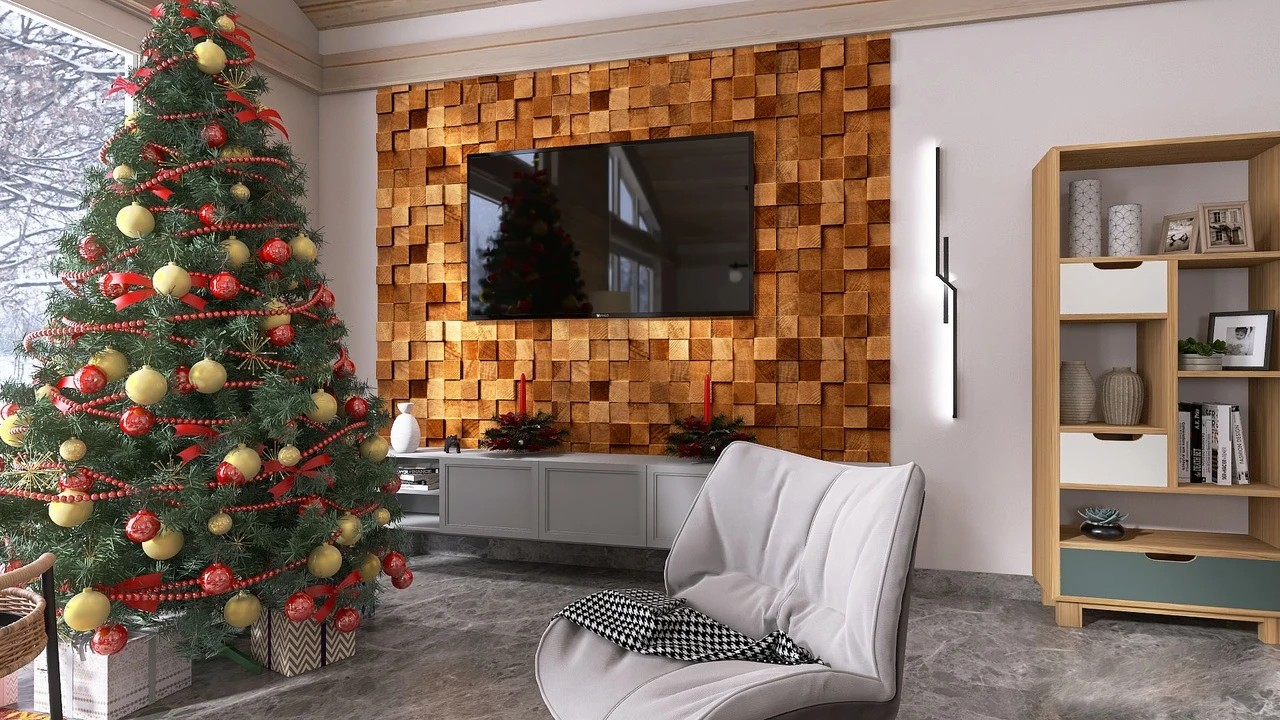 Кухня-гостиная в загородном доме