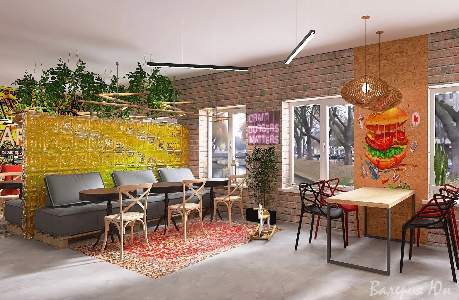 Проект Бургерной