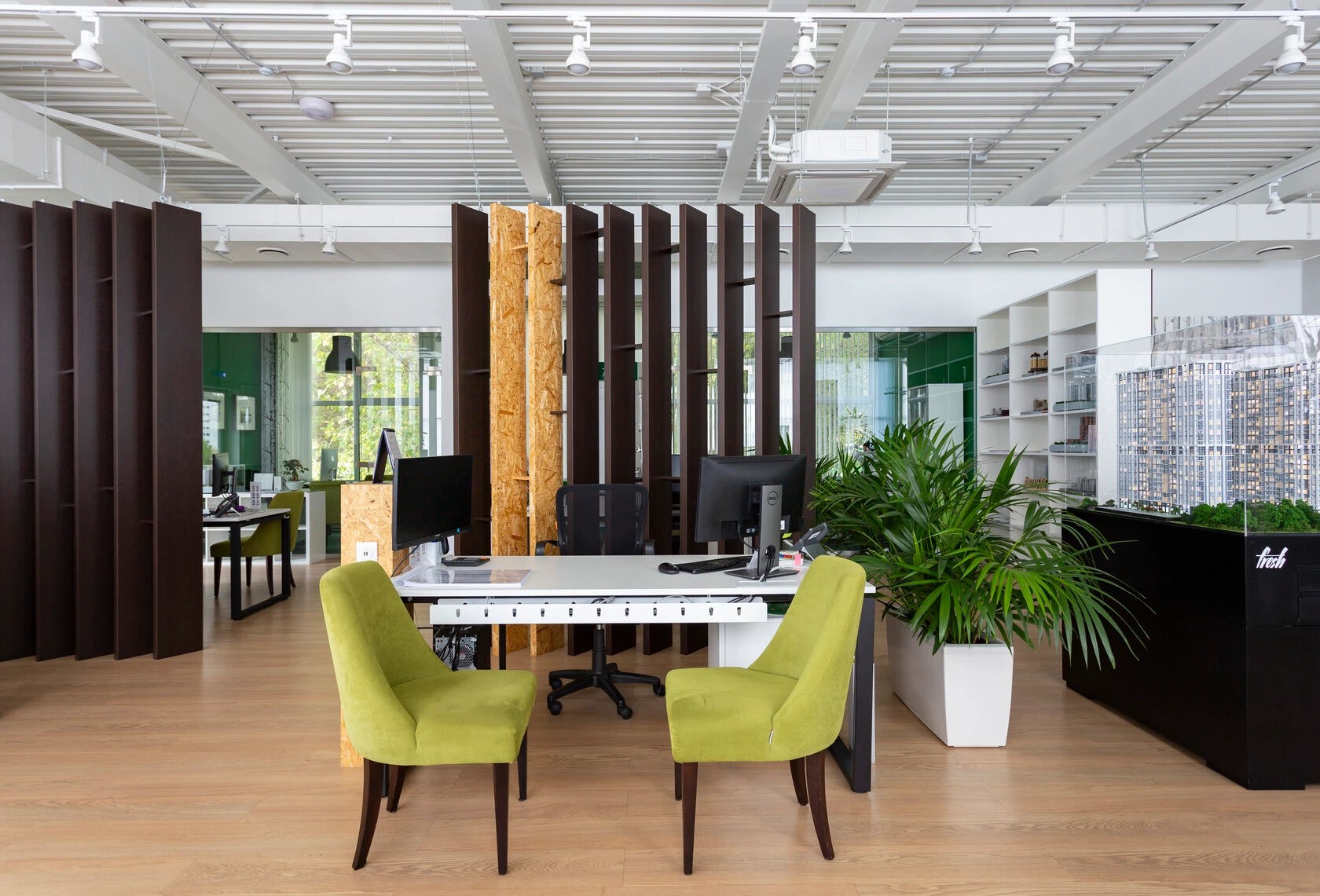 Свежий интерьер ЖК Fresh