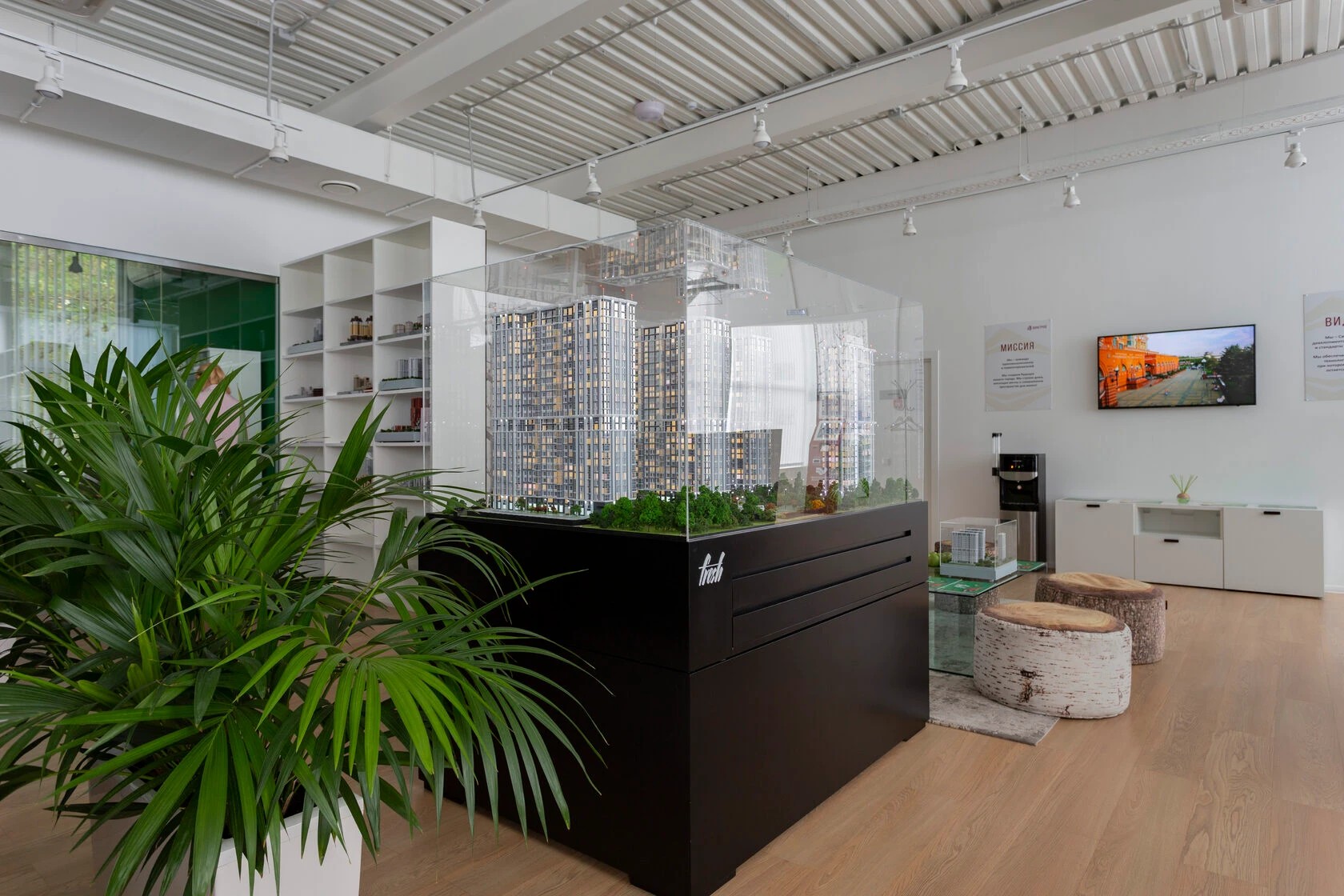 Свежий интерьер ЖК Fresh