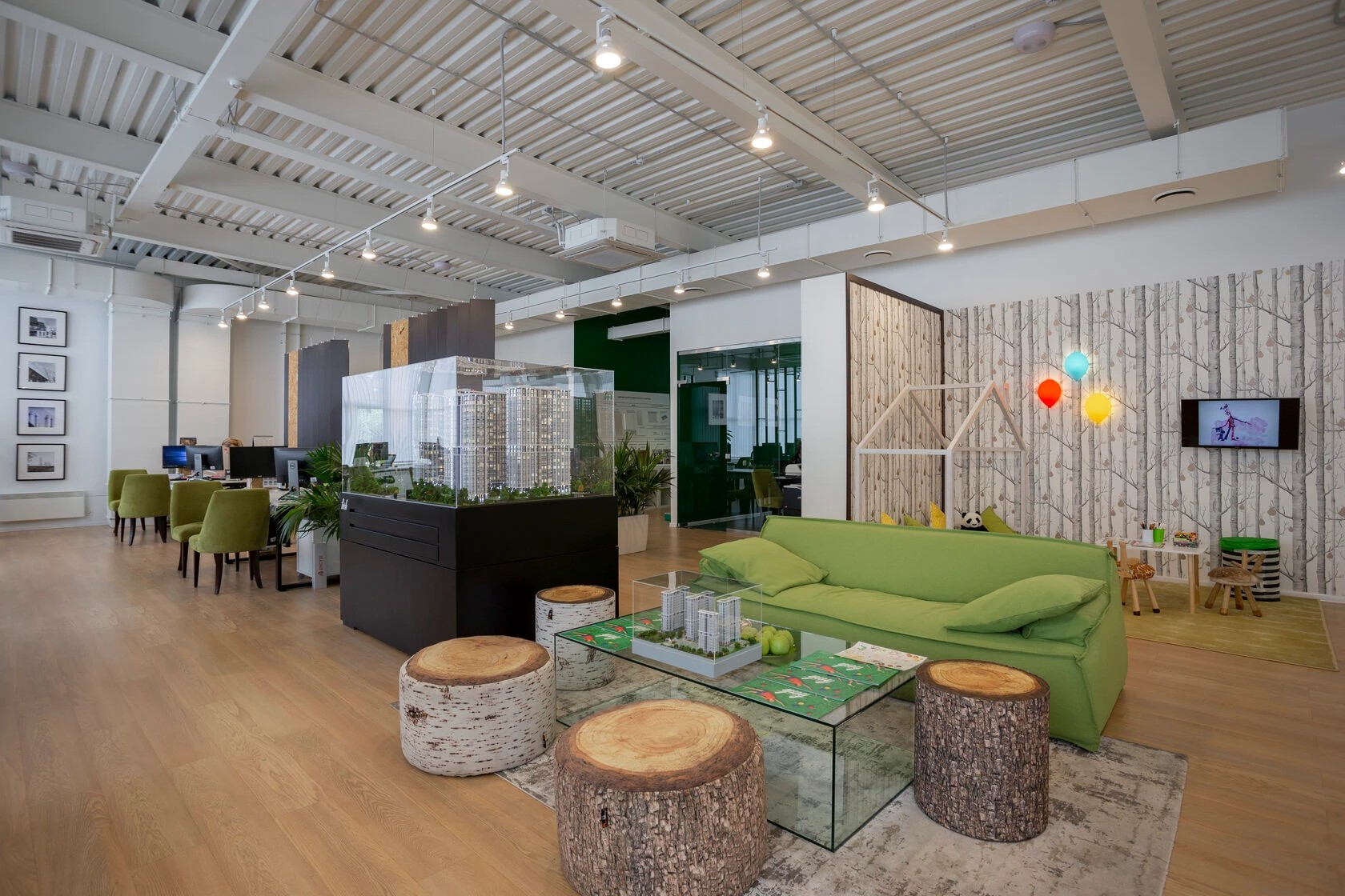 Свежий интерьер ЖК Fresh