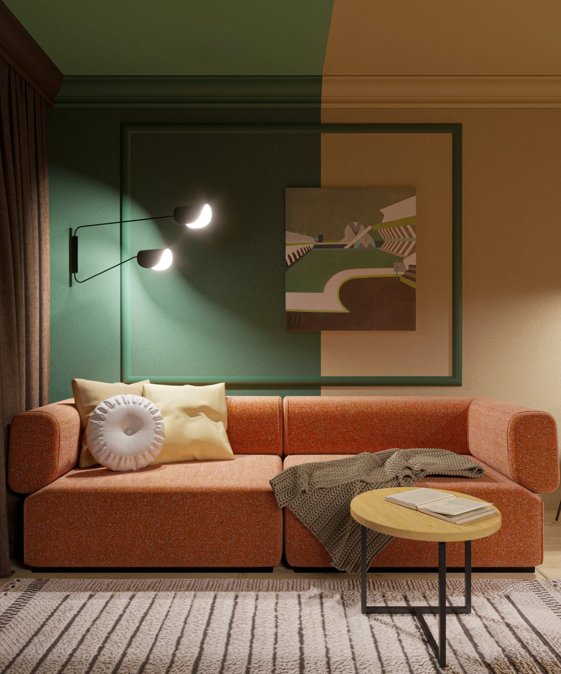 Квартира для молодой пары в ЖК life-Лесная в Санкт-Петербурге.