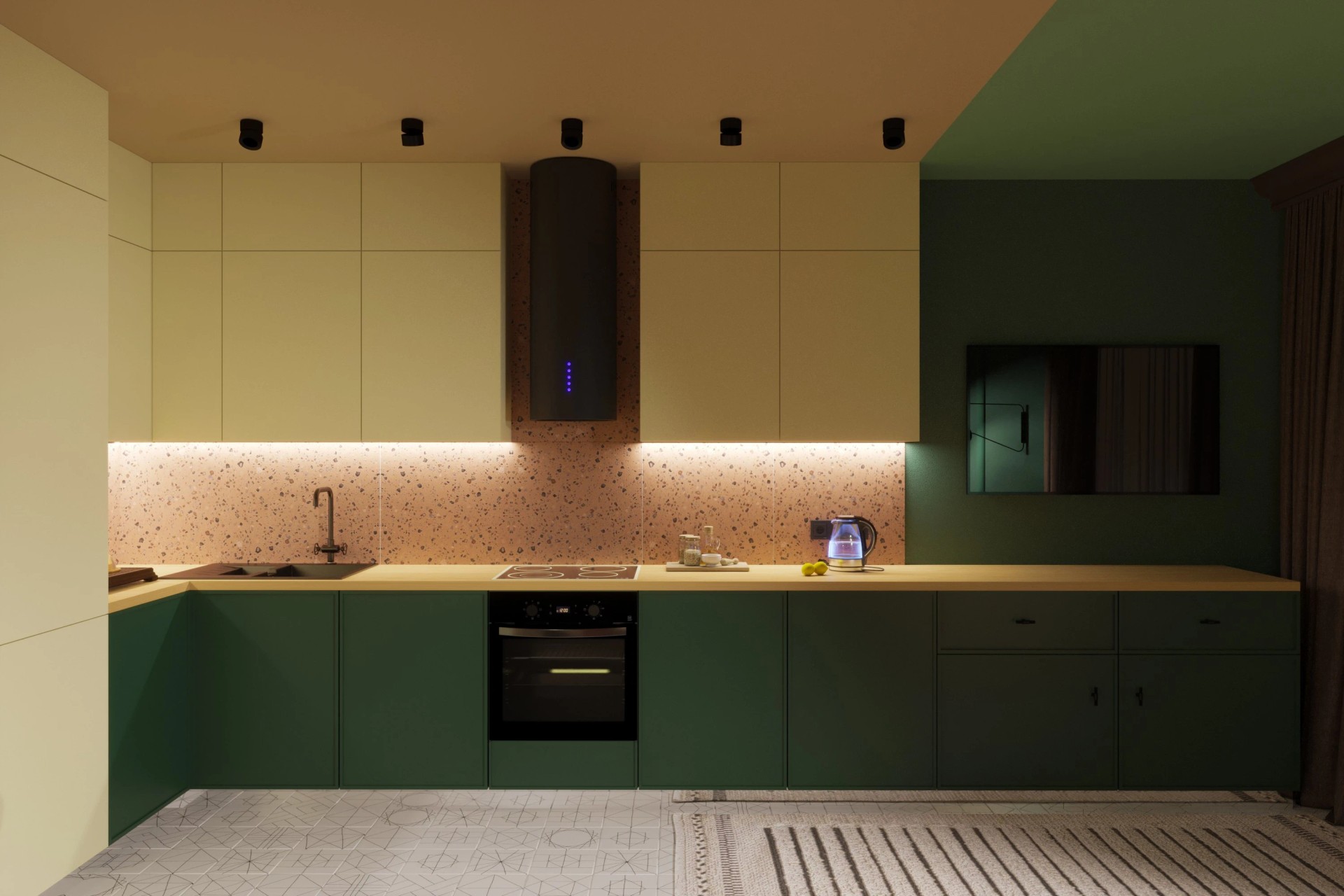 Квартира для молодой пары в ЖК life-Лесная в Санкт-Петербурге.