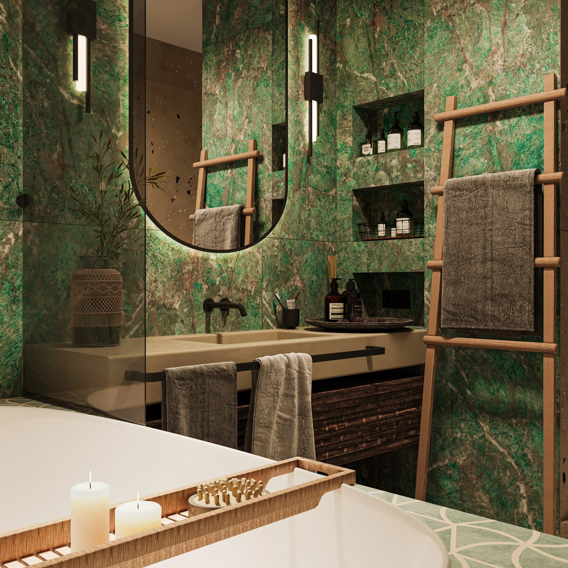 Квартира для молодой пары в ЖК life-Лесная в Санкт-Петербурге.