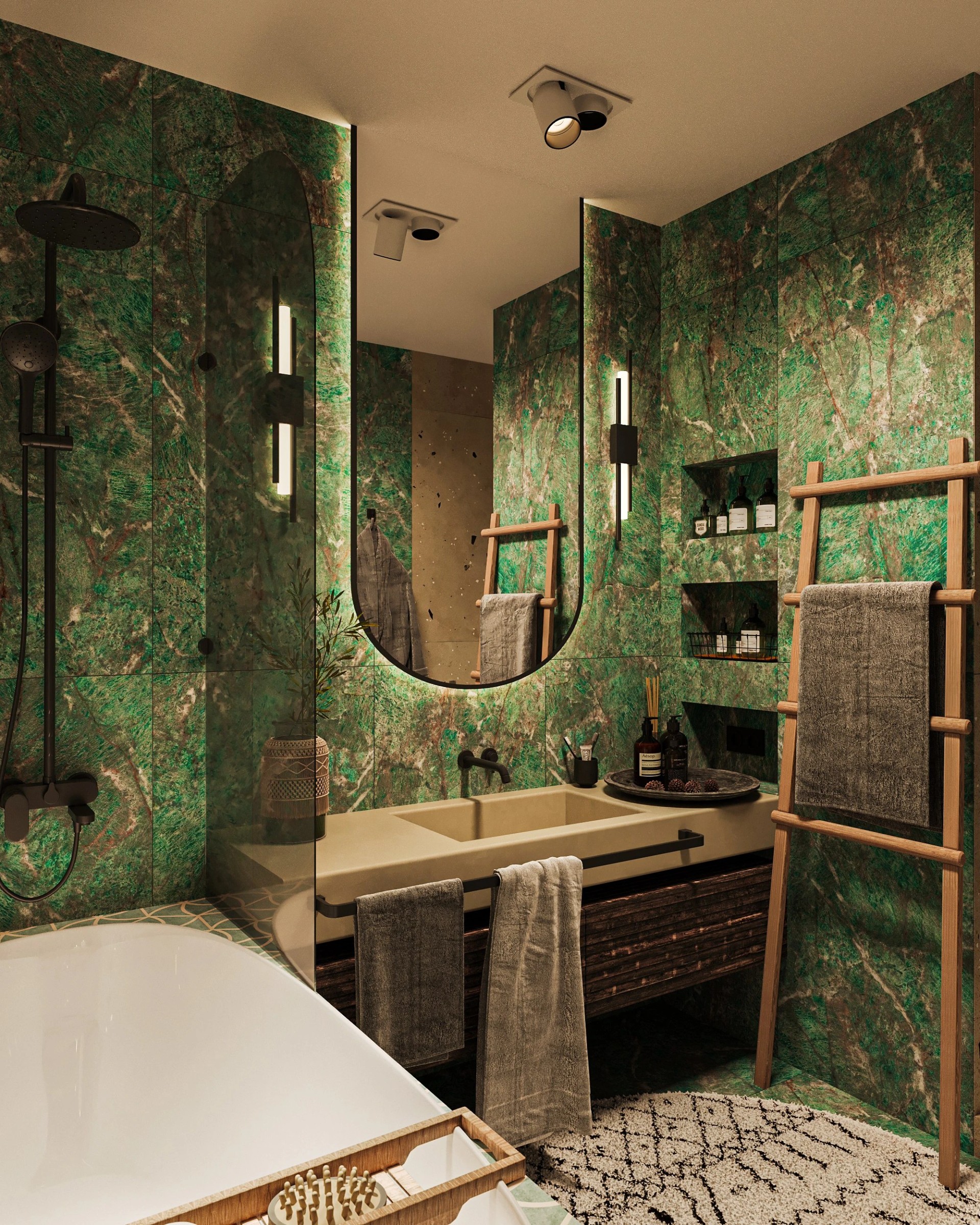 Квартира для молодой пары в ЖК life-Лесная в Санкт-Петербурге.