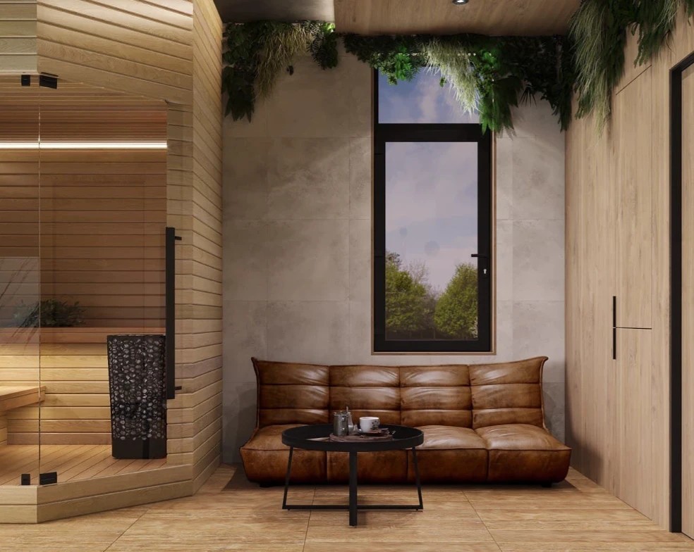 Дом 200 м. кв. 1й этаж, общие пространства