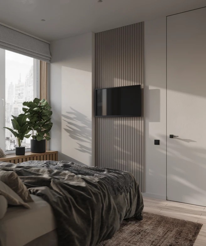 ЖК Виталити, г. Москва. Двухкомнатная квартира в современном стиле