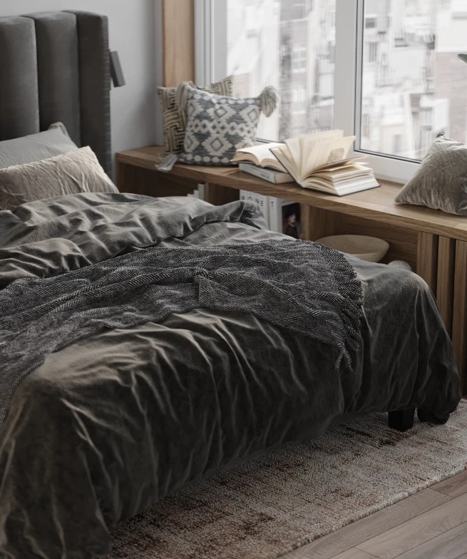 ЖК Виталити, г. Москва. Двухкомнатная квартира в современном стиле