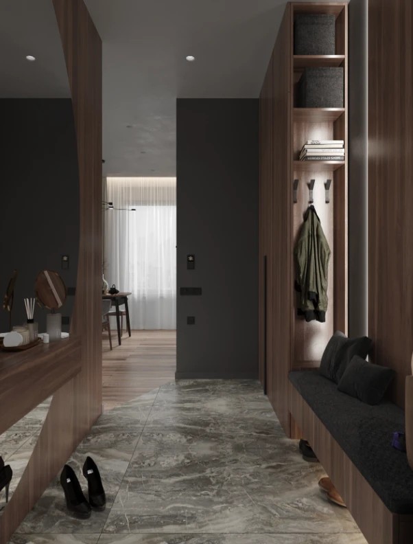 ЖК Виталити, г. Москва. Двухкомнатная квартира в современном стиле