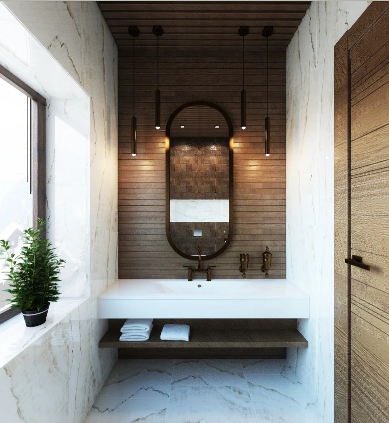 Шале на горе Можайская в 3 этажа. Стиль модерн + шале.