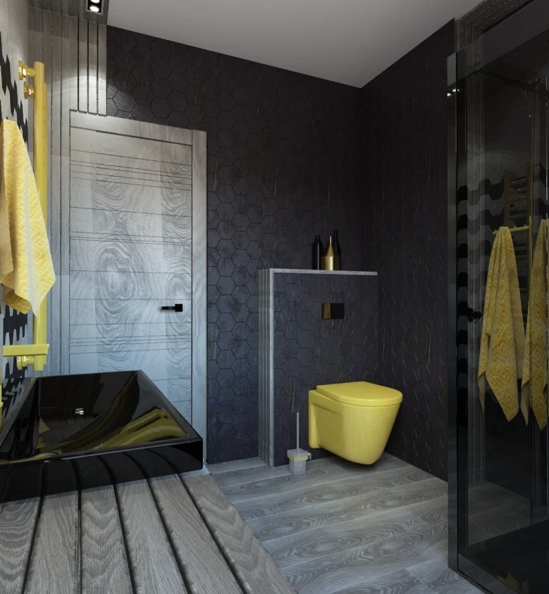 Шале на горе Можайская в 3 этажа. Стиль модерн + шале.