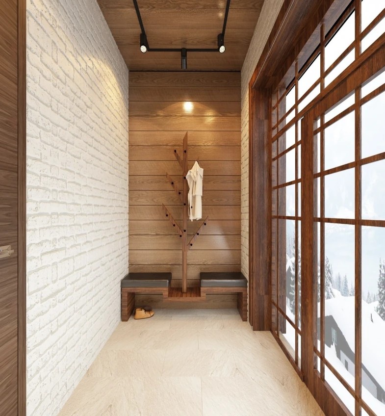 Шале на горе Можайская в 3 этажа. Стиль модерн + шале.