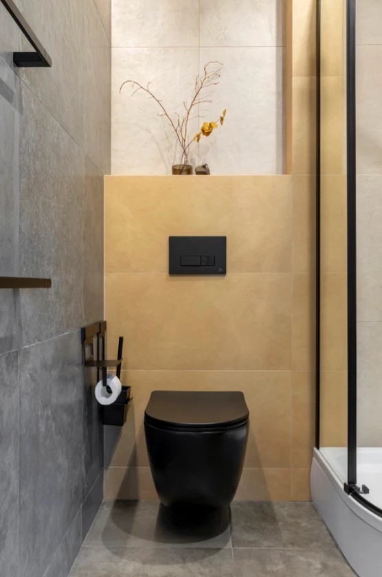 Двухкомнатная квартира с большой кухней и яркими акцентами