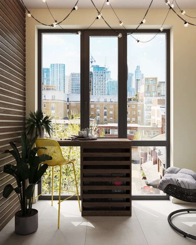 Уютная евродвушка в современном стиле с этническими мотивами