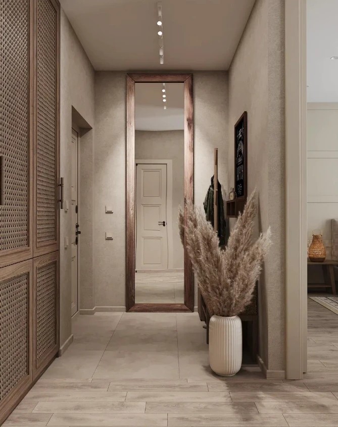 Уютная евродвушка в современном стиле с этническими мотивами