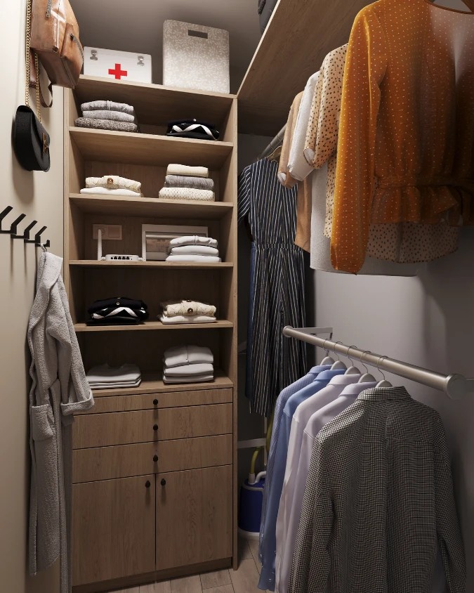 Уютная евродвушка в современном стиле с этническими мотивами