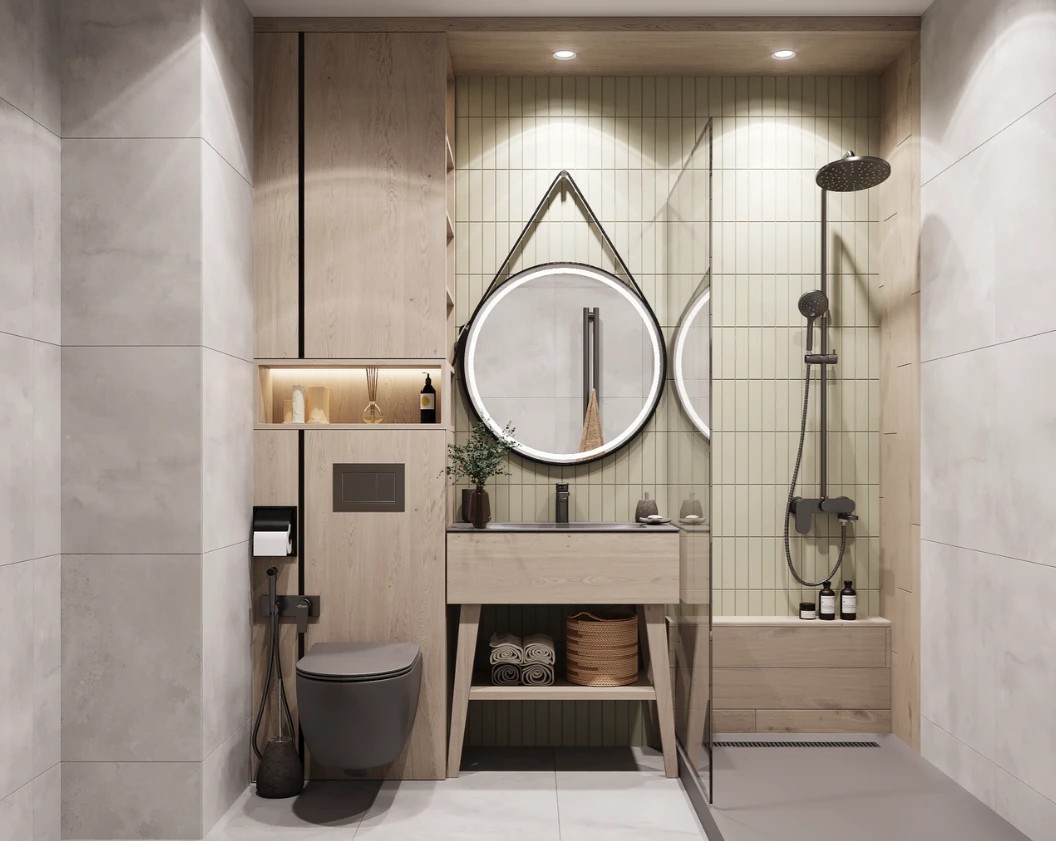 Уютная евродвушка в современном стиле с этническими мотивами