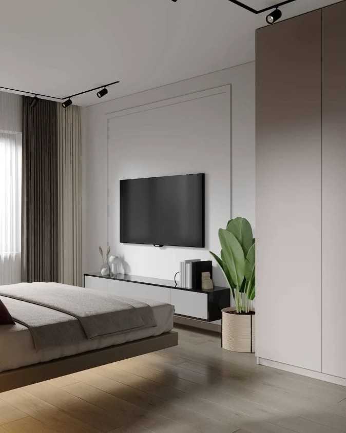 Трёхкомнатная квартира в современном стиле.