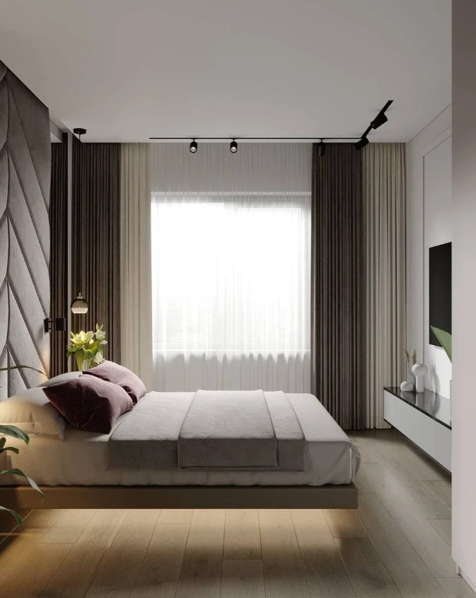 Трёхкомнатная квартира в современном стиле.