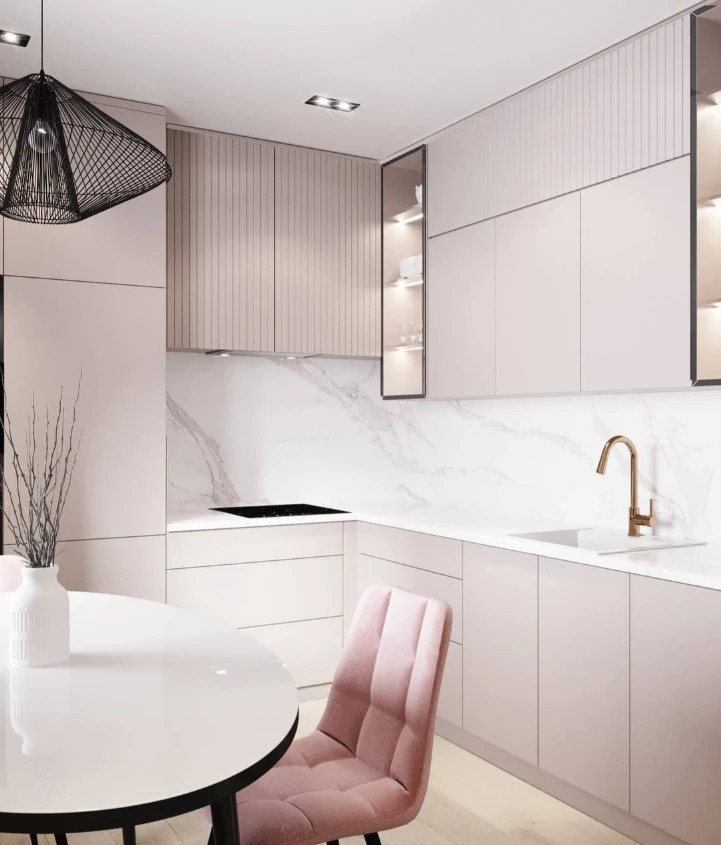 Трёхкомнатная квартира в современном стиле.