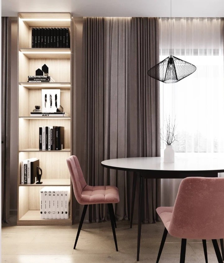 Трёхкомнатная квартира в современном стиле.