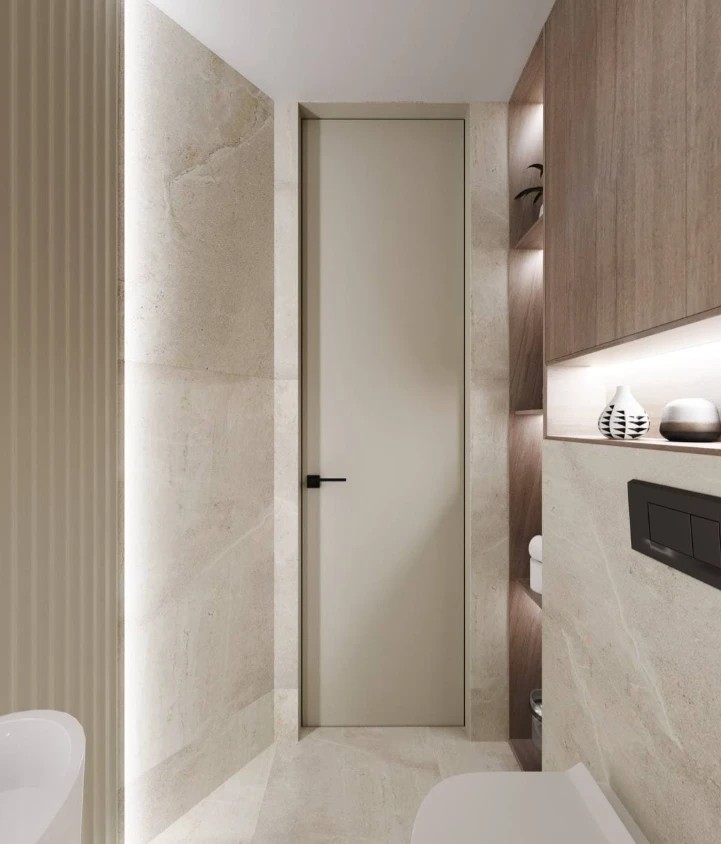 Трёхкомнатная квартира в современном стиле.